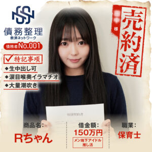 債務者No.001 Rちゃん パッケージ画像